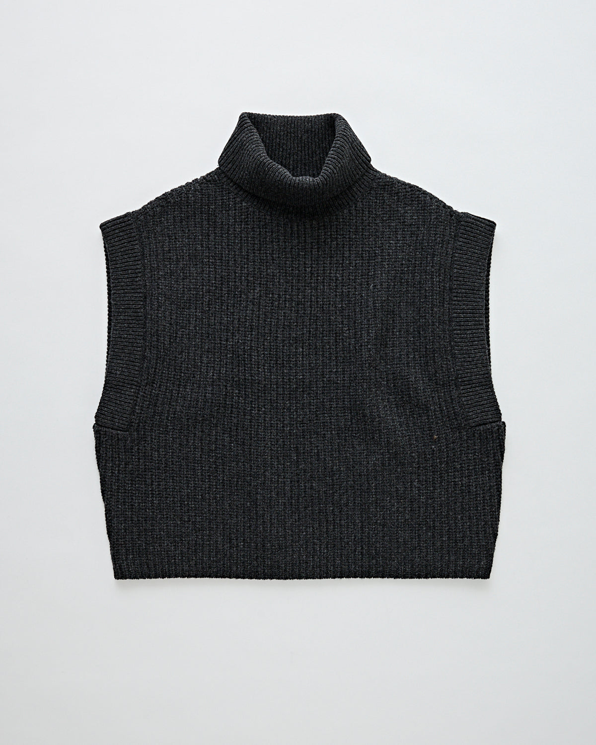 6397 T-Neck Vest Charcoal JKT Short Women