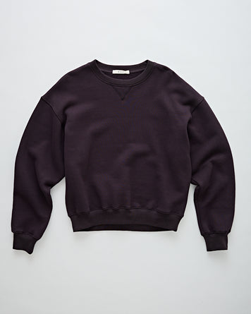 6397 Deb Sweatshirt Deep Purple Sweater Women