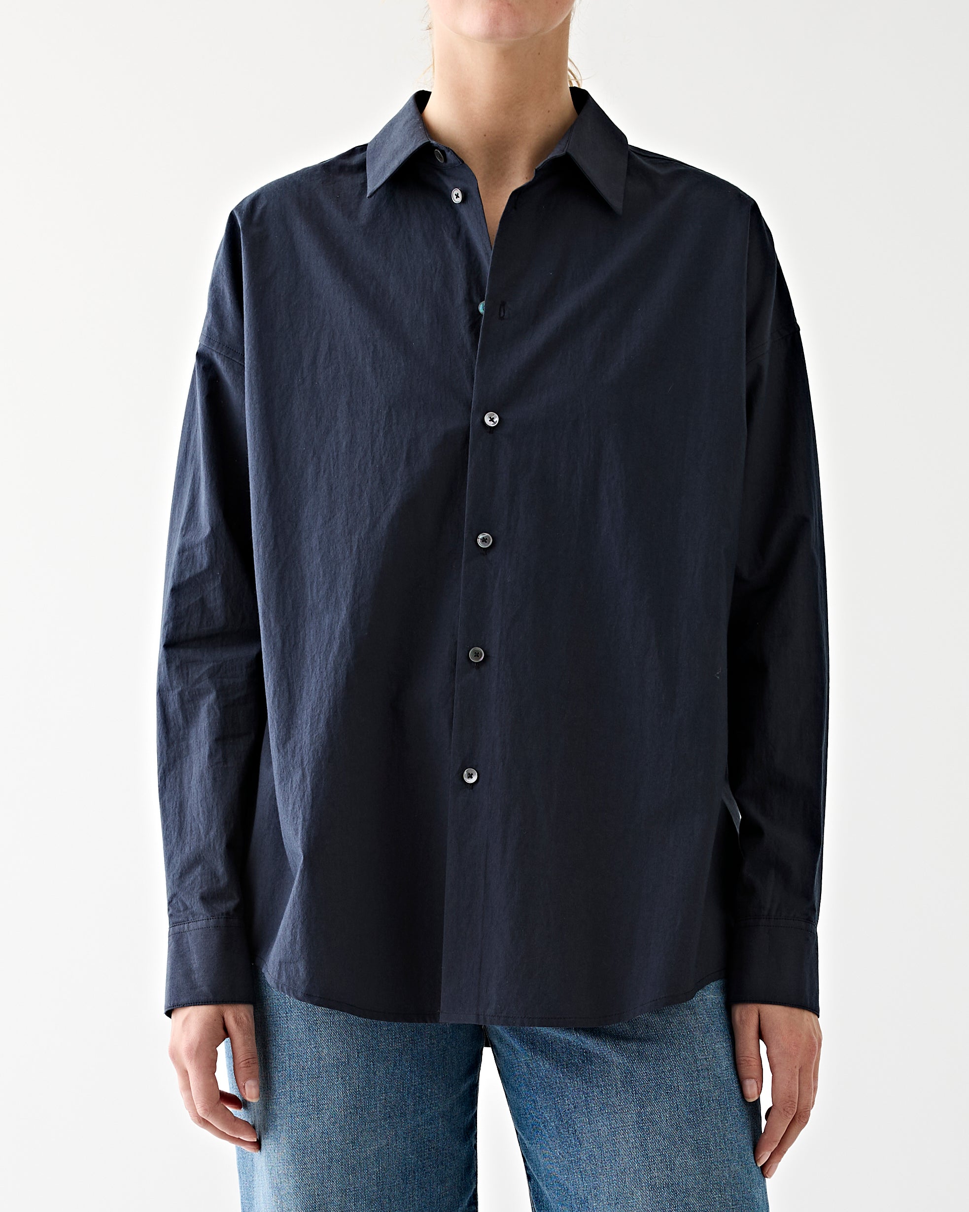 Clean Uniform Shirt Navy