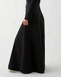 Haikure Serenity Black Stone Skirt