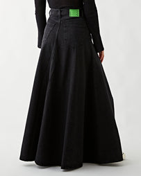 Haikure Serenity Black Stone Skirt