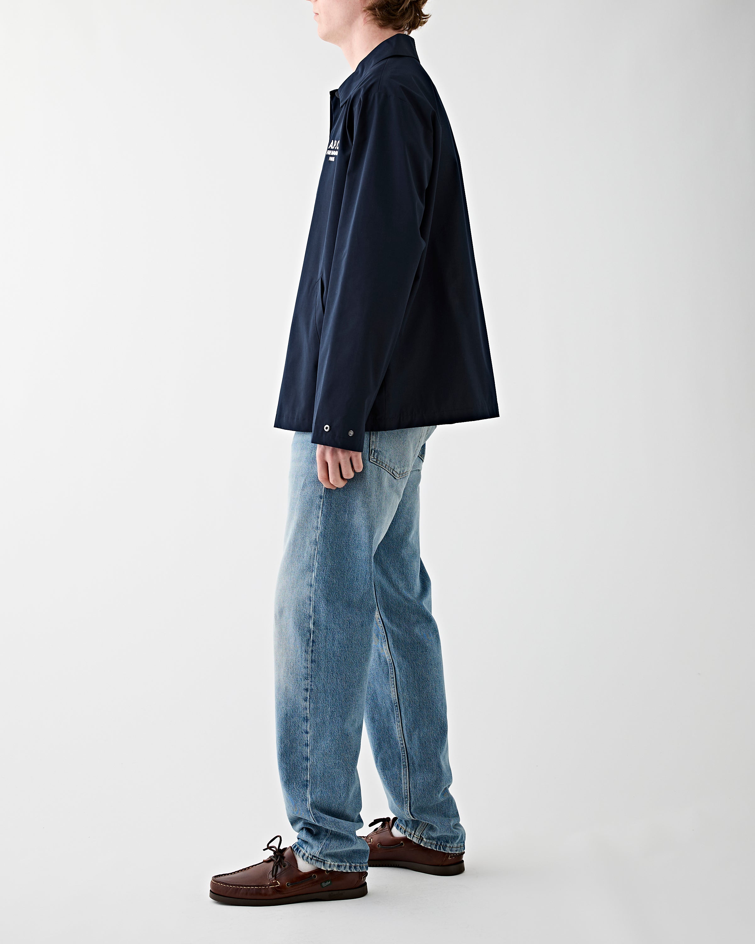 A.P.C. Blouson Regis Dark Navy JKT Short Men