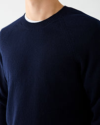 A.P.C. Pull Pierre Navy Knitwear Men