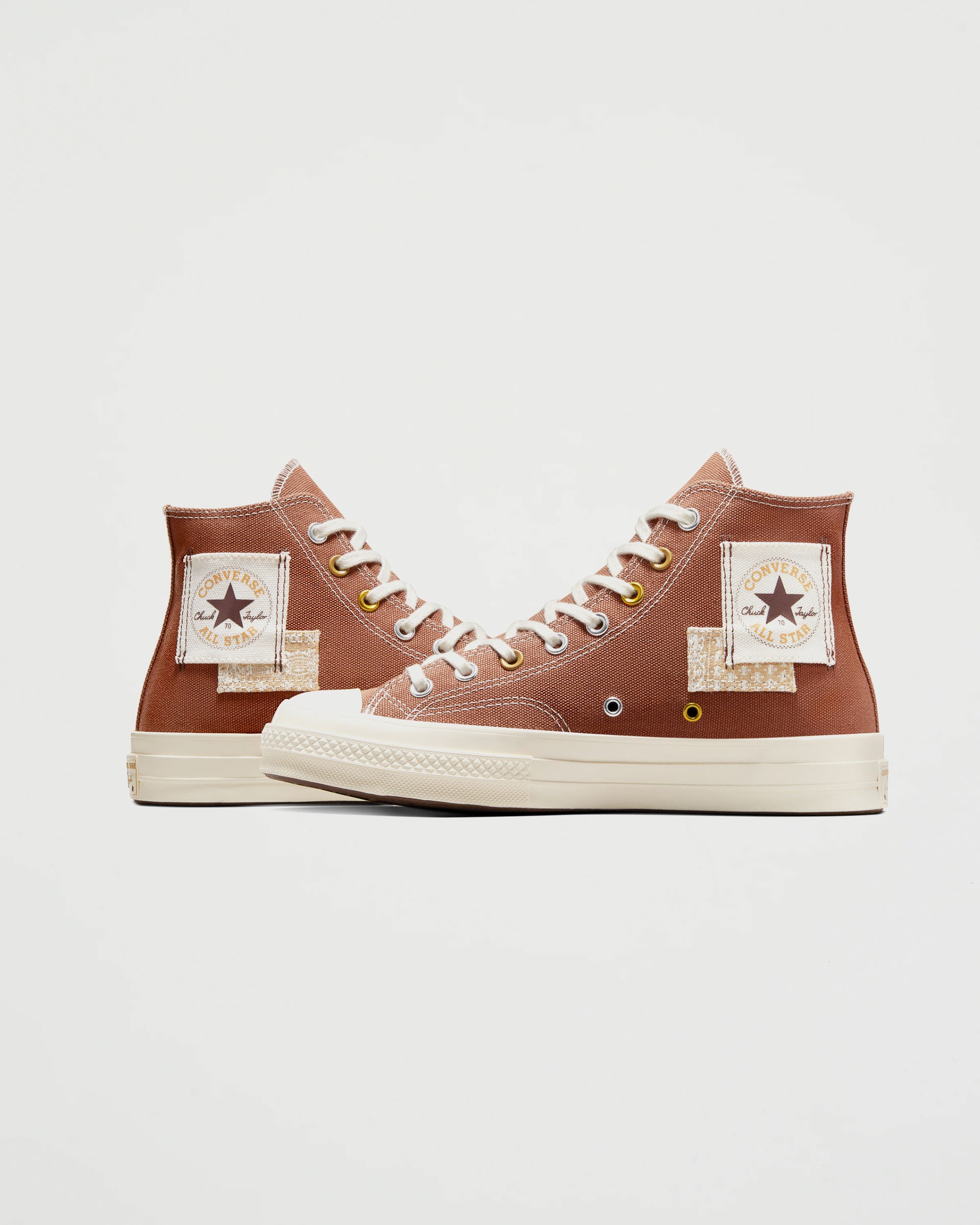 Converse Chuck 70 Hi Patchwork Tawny Owl Shoes Sneakers Unisex