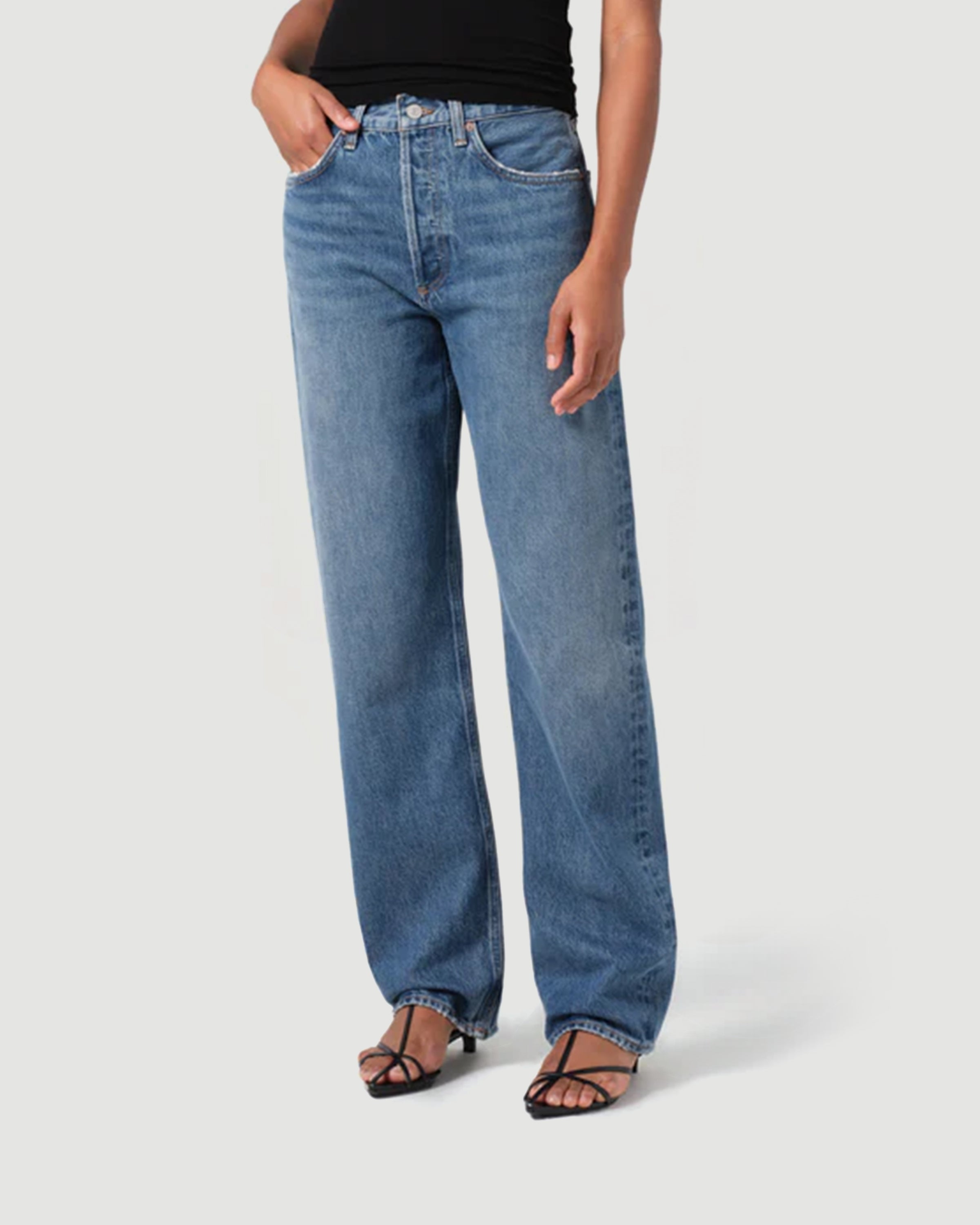 AgoldE Kelly Jean Essence Denim Women