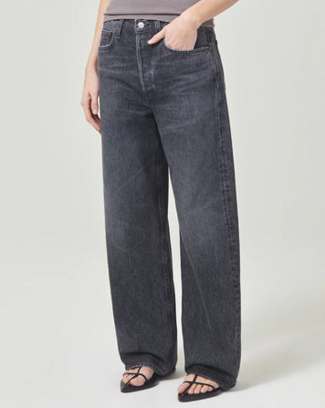 AgoldE Low Slung Baggy Ditch Denim Women