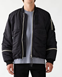 Applied Art Forms CM1-6 Cargo Jacket Black JKT Short Men