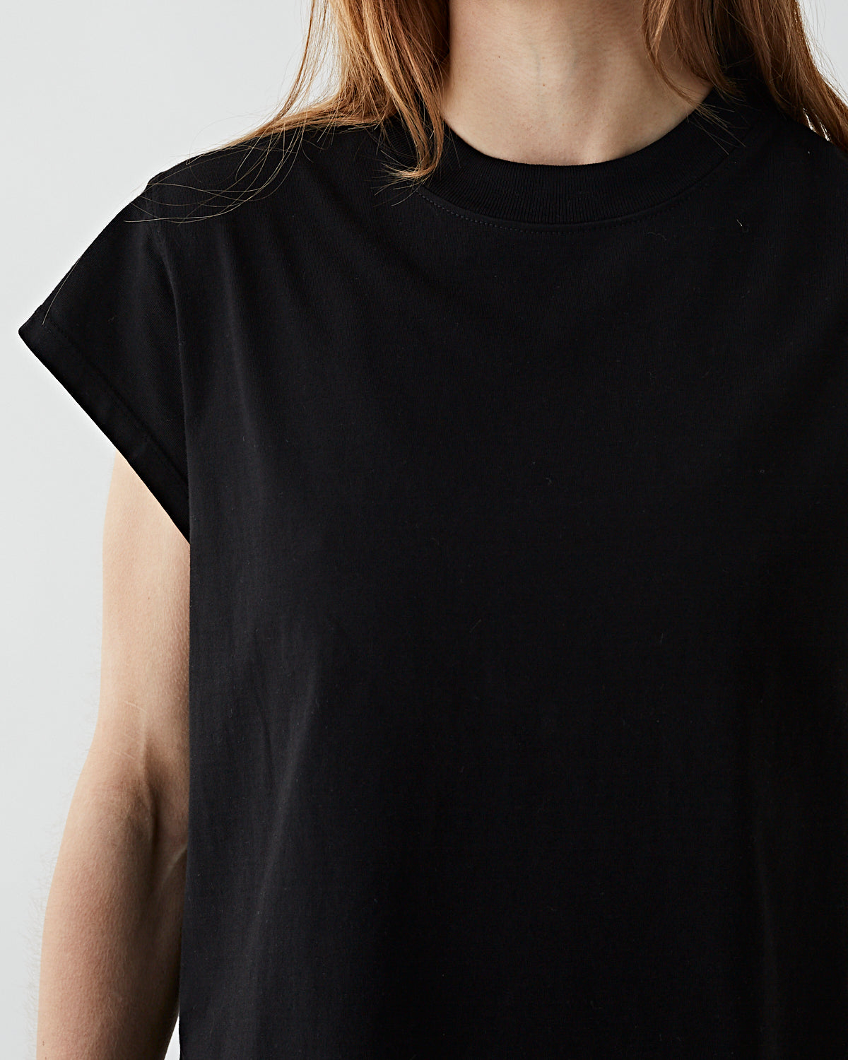 AgoldE Bryce Cap Sleeve Tee Black T-shirt S/S Women