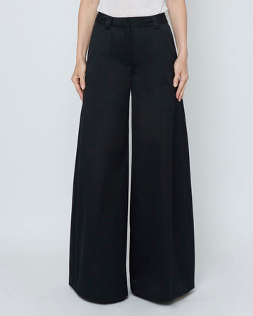 The Latest Alma Gabardina Pants Black Pants Women