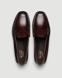 G.H. Bass Weejuns Larson Wine Leather Loafer Shoes Leather Men