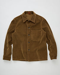 Barena Venezia Overshirt Cedrone Matador Tobacco JKT Short Men