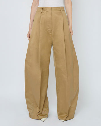 The Latest Billie Gabardina Pants Camel Pants Women