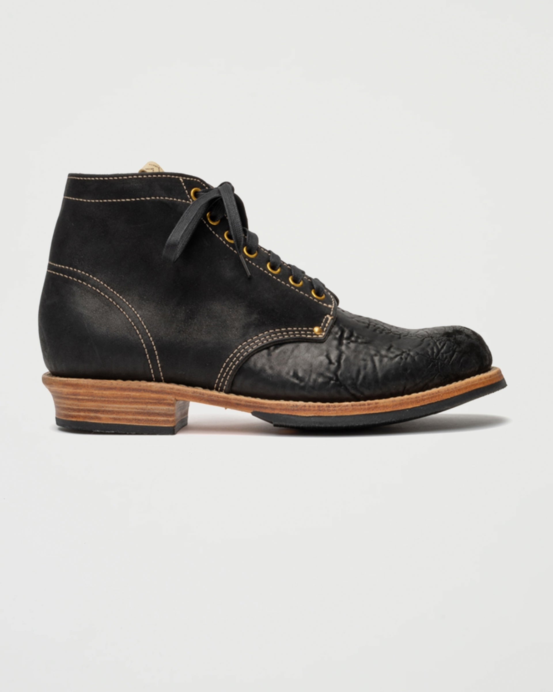 Visvim – Brigadier Boots Folk Black – Tenue de Nîmes