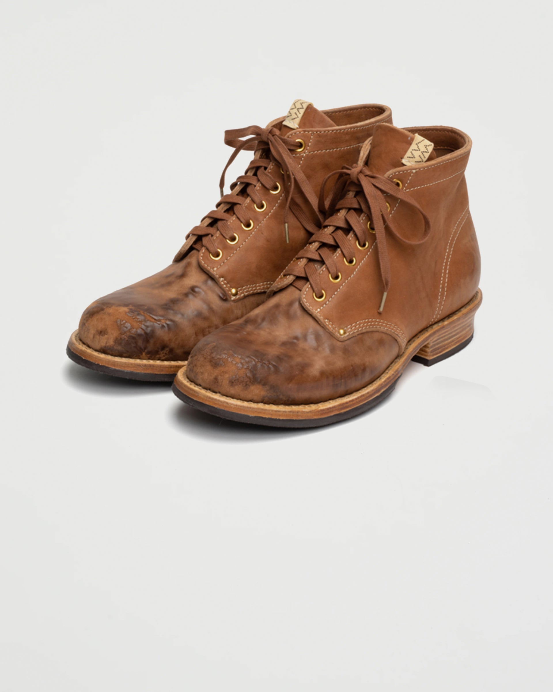 Visvim Brigadier Boots Folk Brown Shoes Leather Men