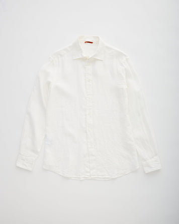 Barena Venezia Camicia Surian Telino Bianco Shirt L/S Men