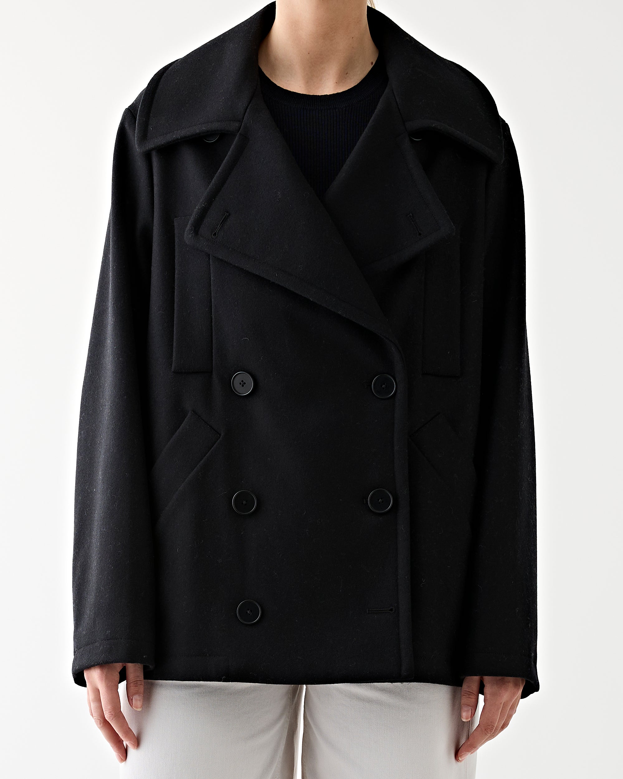 Barena Venezia Coat Sailor Caramal Nero JKT Long Women