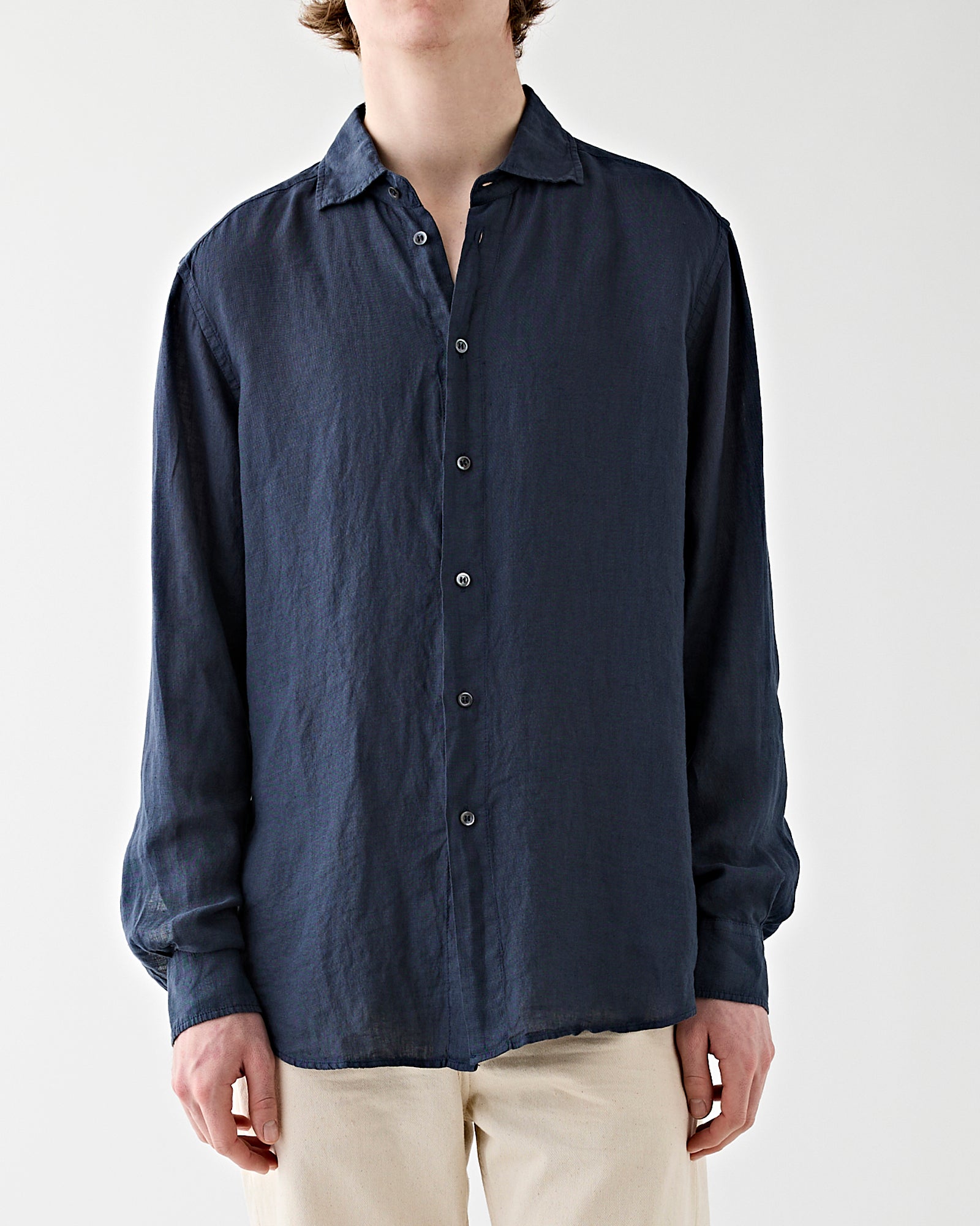 Barena Venezia Shirt Surian Telino Navy Shirt L/S Men