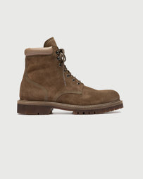 Officine Creative Boss 002 L. Cachemire Buttero Olive/Lead Shoes Leather Men