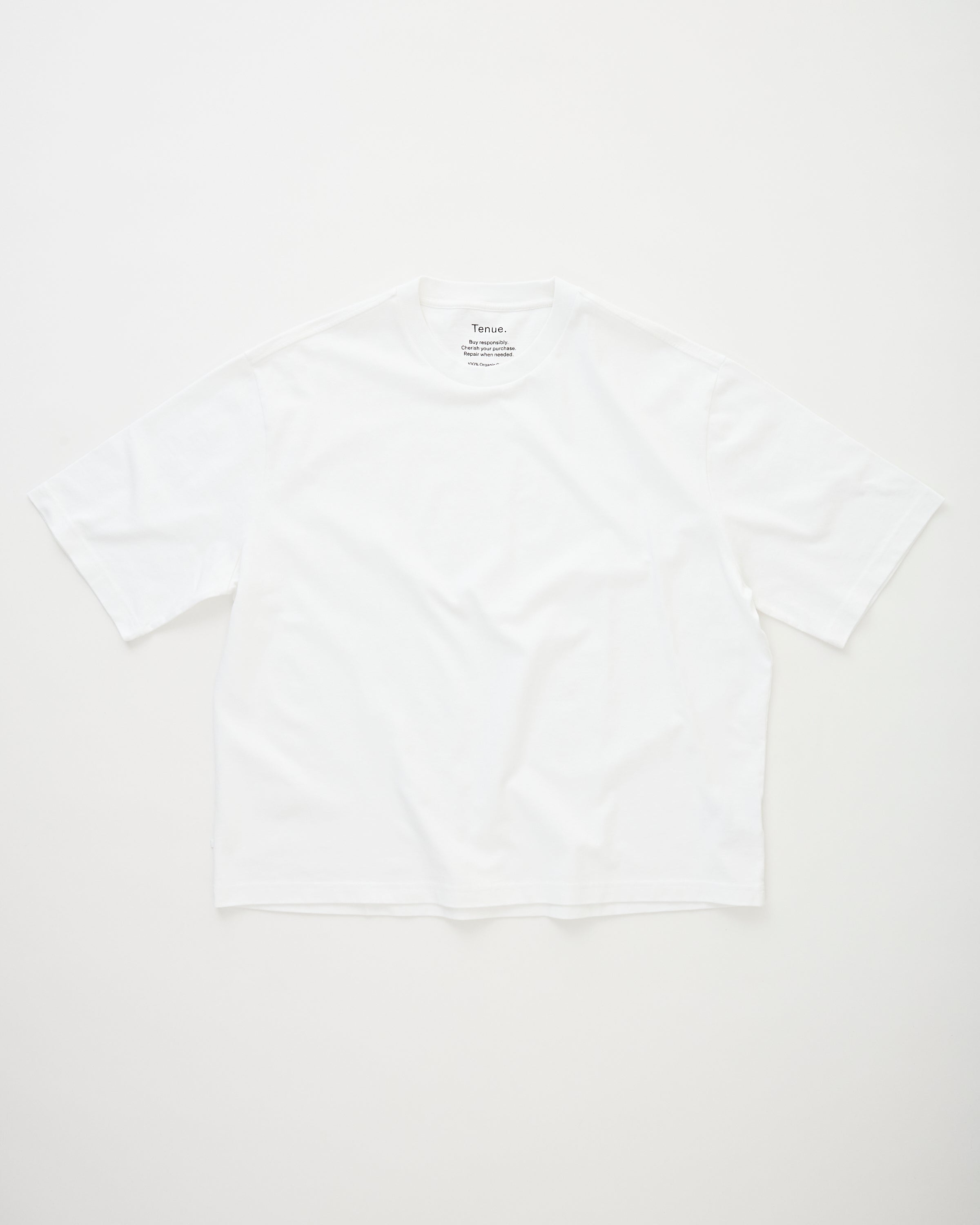 Tenue. Bryan T-Shirt Optic White T-shirt S/S Men