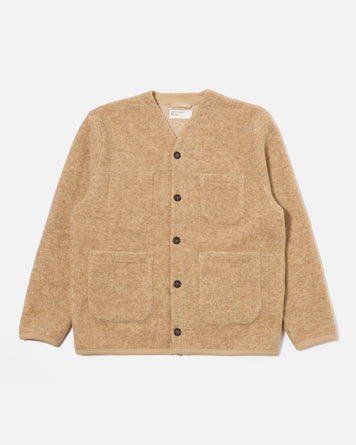 Universal Works Cardigan Fawn Knitwear Men