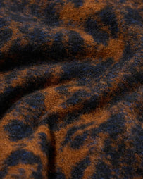 Universal Works Cardigan Dark Navy/Brown Knitwear Men