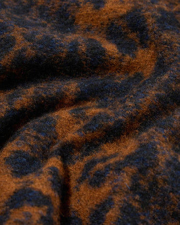 Universal Works Cardigan Dark Navy/Brown Knitwear Men