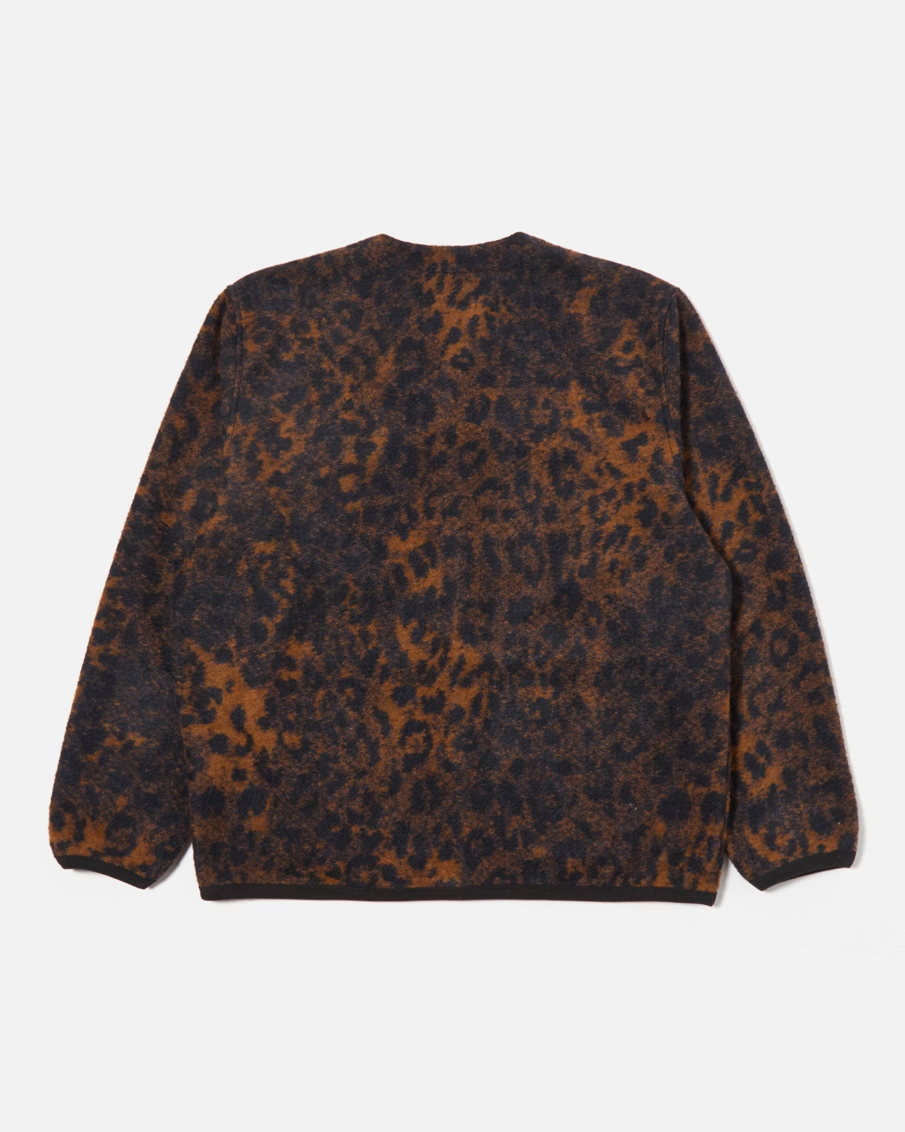 Universal Works Cardigan Dark Navy/Brown Knitwear Men