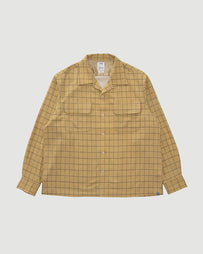Visvim Carrow Shirt Check Yellow Shirt L/S Men