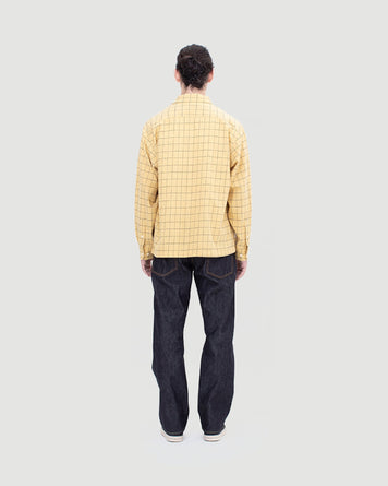 Visvim Carrow Shirt Check Yellow Shirt L/S Men
