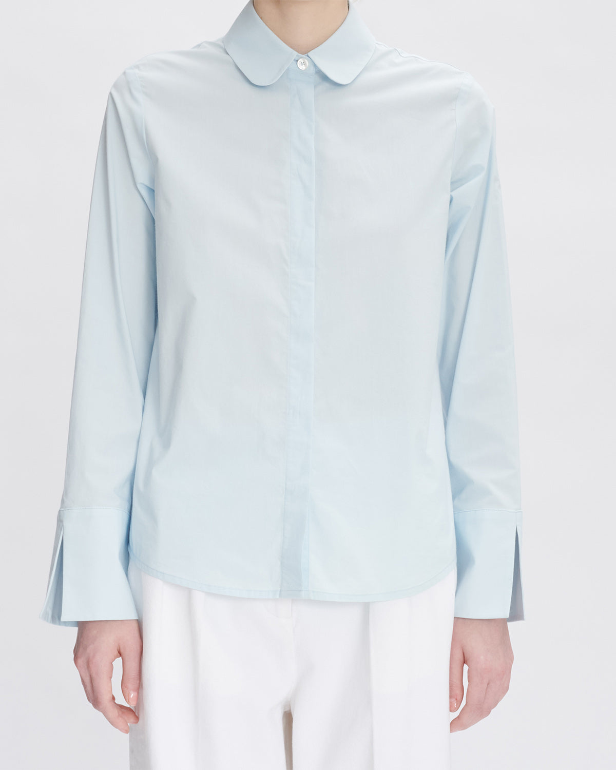 A.P.C. Chemise Linda Pale Blue WOMEN SHIRTS