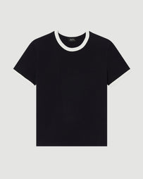 A.P.C. T-Shirt Manches Courtes Contrasté Black T-shirt S/S Men