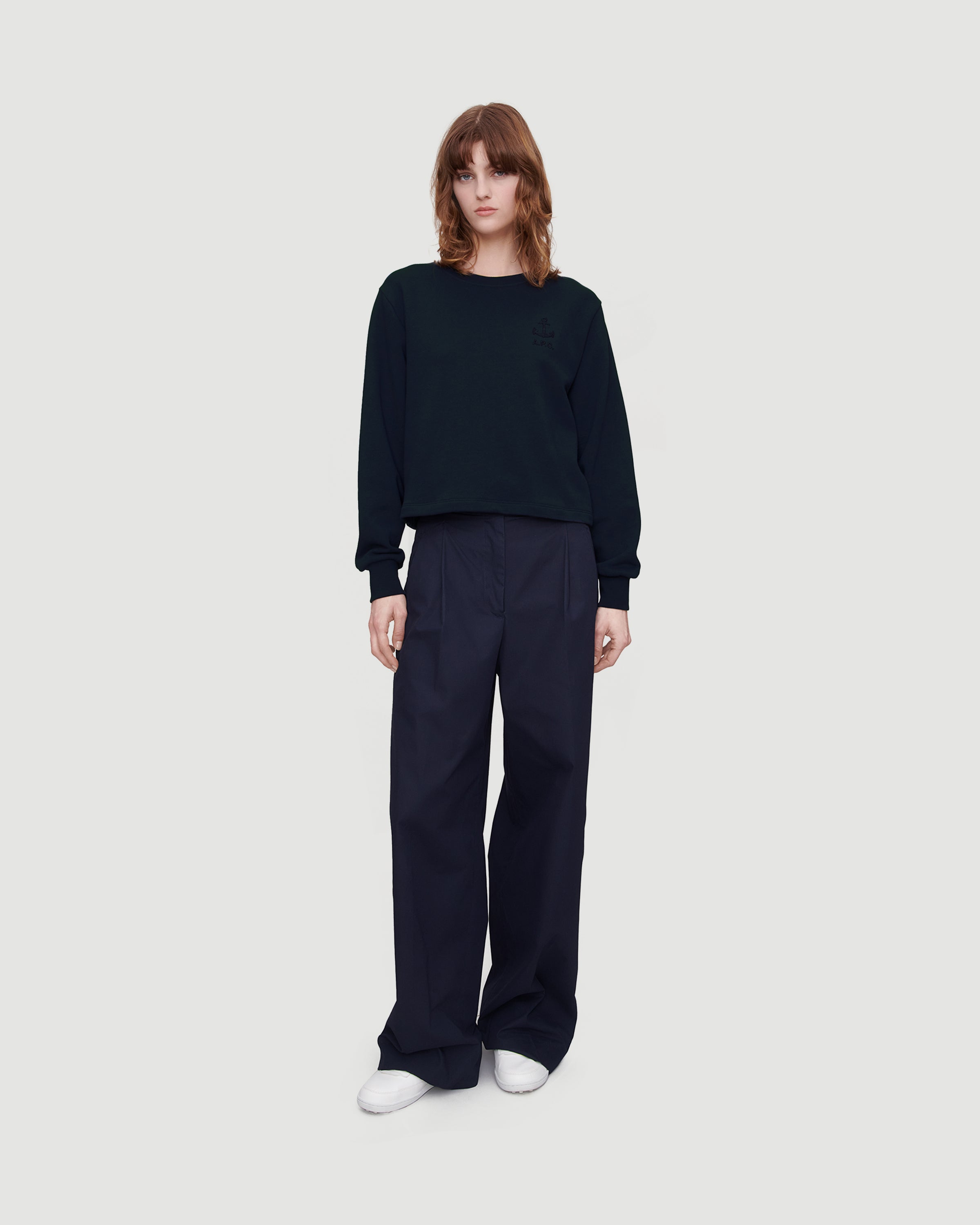 A.P.C. Sweat Angelica Dark Navy Sweater Women
