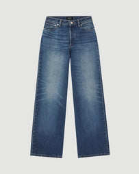 A.P.C. Jean Elisabeth Washed Indigo Denim Women