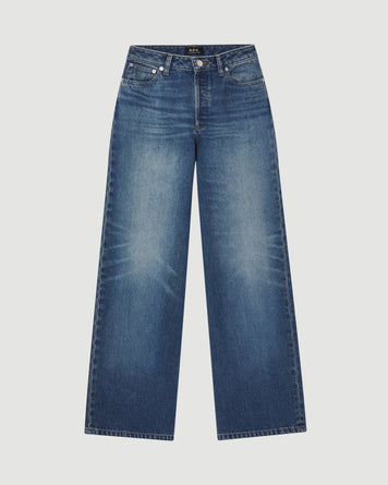 A.P.C. Jean Elisabeth Washed Indigo Denim Women