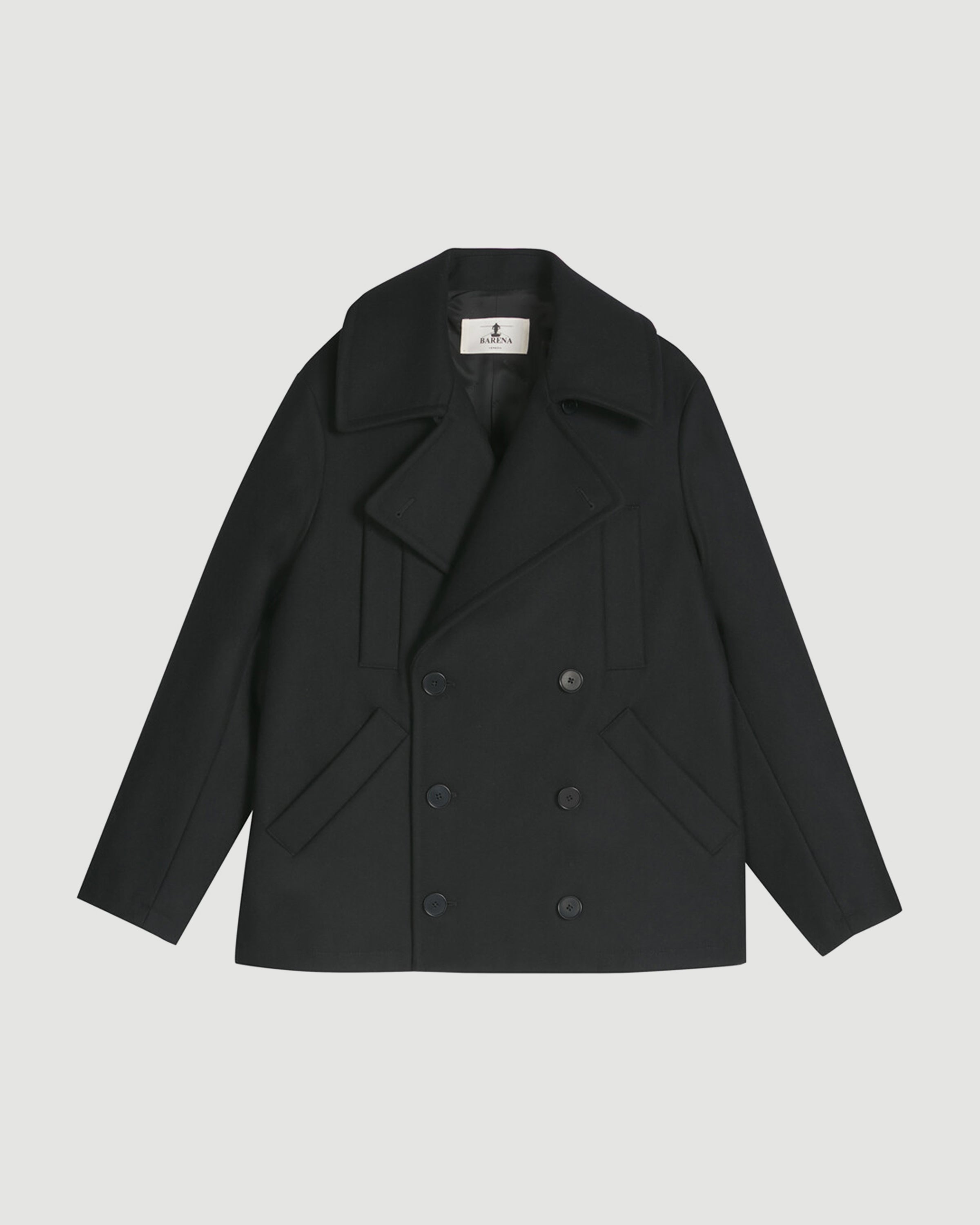 Barena Venezia Coat Sailor Caramal Nero JKT Long Women