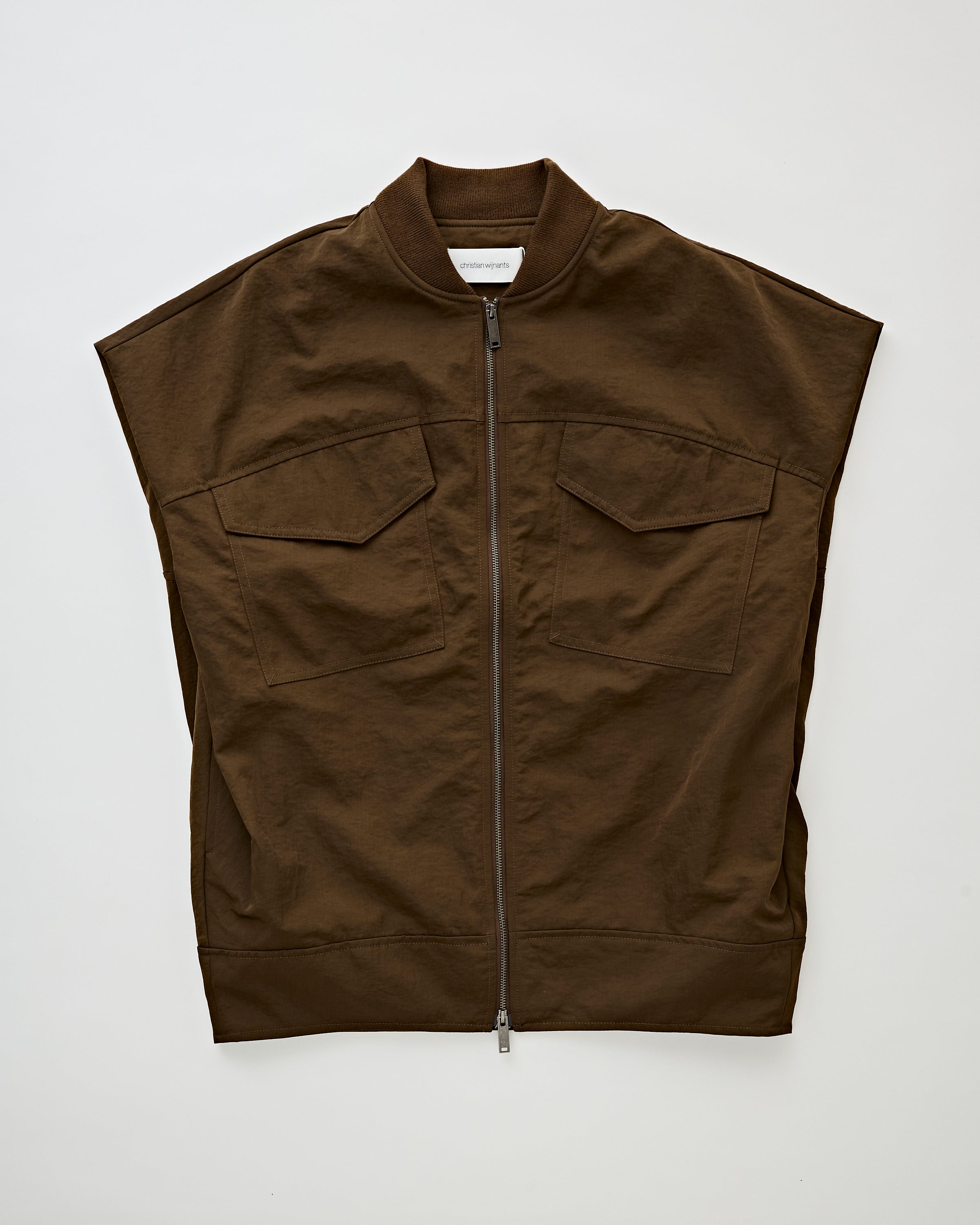Christian Wijnants Jamala Dark Mocha JKT Short Women