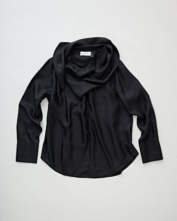 Christian Wijnants Tabia Black Shirt L/S Women