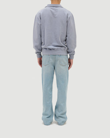 A.P.C. Camionneur Light Blue Sweater Men