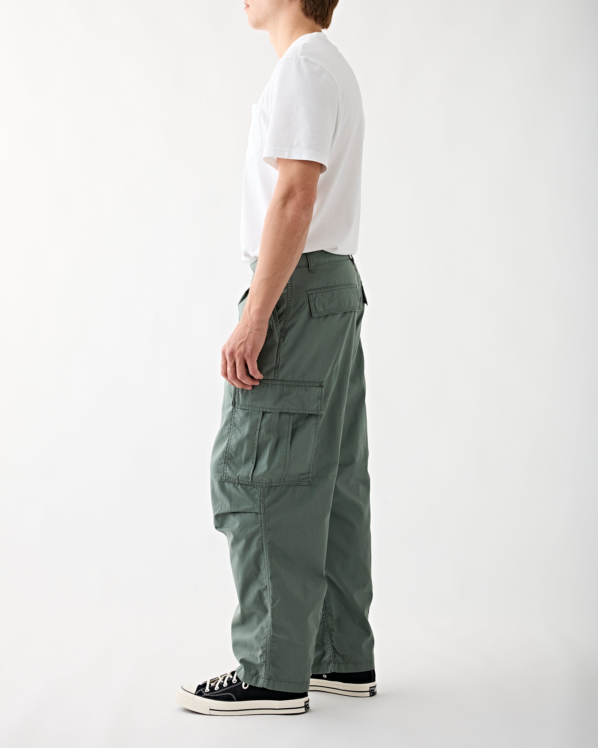 Carhartt WIP Cole Cargo Pant Park Rinsed Pants Men