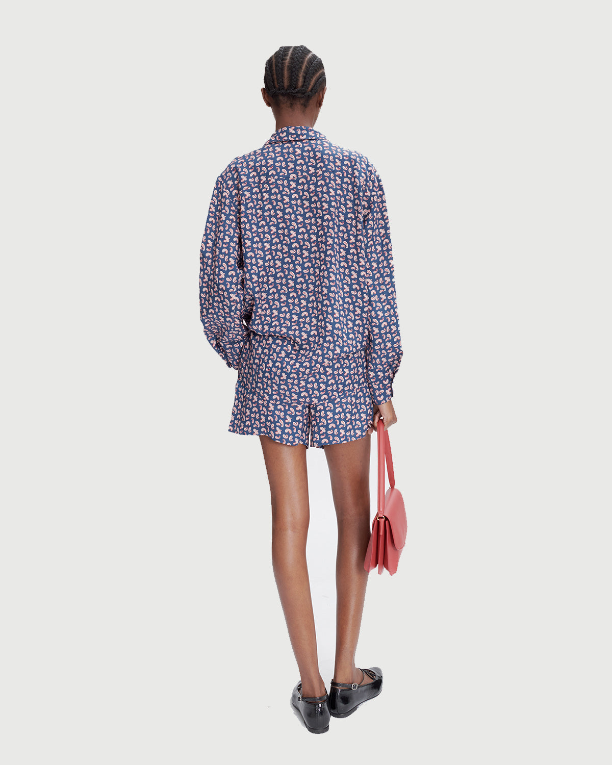 A.P.C. Chemise Gabrielle Blue WOMEN BLOUSES