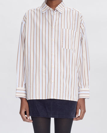 A.P.C. Chemise Stephanie Vanilla WOMEN SHIRTS