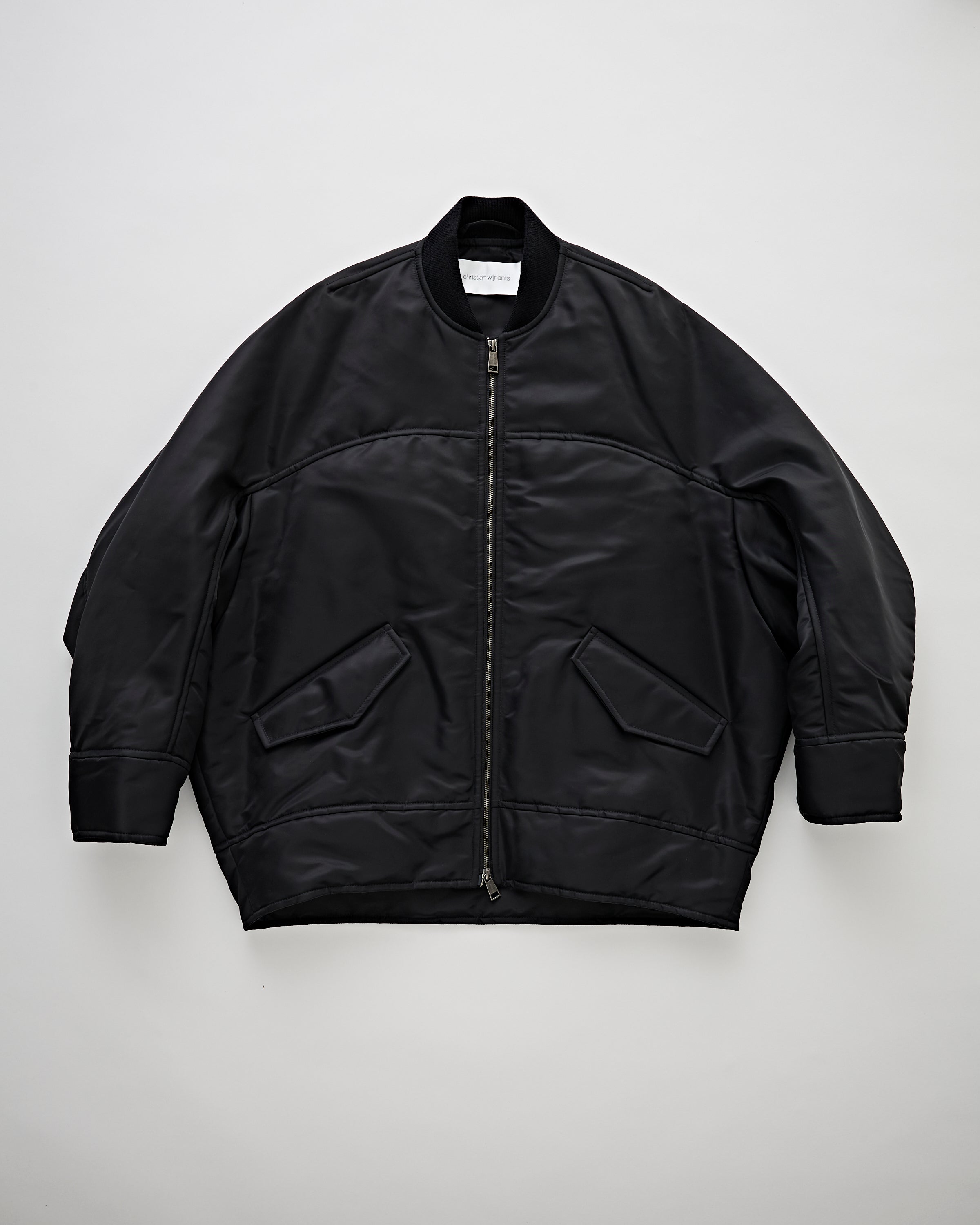 Christian Wijnants Jabari Bomber Jacket Black JKT Short Women