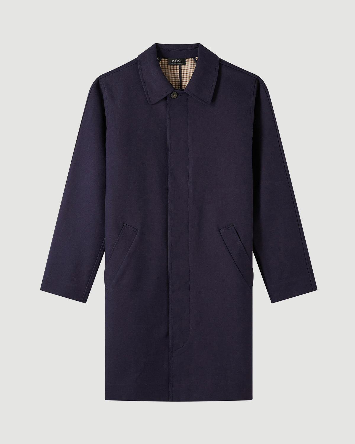 A.P.C. Mac Phil Rallonge Dark Navy JKT Long Men