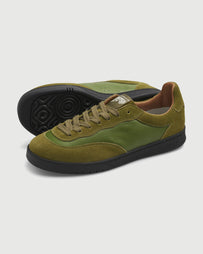 Last Resort AB CM001 Suede/Leather Lo Cedar Green/Black Shoes Sneakers Unisex
