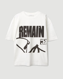 Applied Art Forms LM1 Oversized T-Shirt Artwork II Ecru T-shirt S/S Men