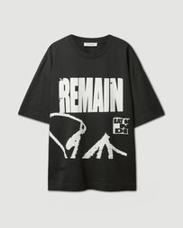 Applied Art Forms LM1 Oversized T-Shirt Artwork II Charcoal T-shirt S/S Men