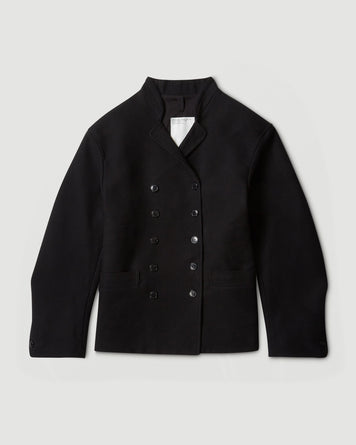 Applied Art Forms BM1-20 Dutch Worker Jacket Black JKT Short Men