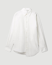 Applied Art Forms PM1-5 Asymmetrical Shirt White Shirt L/S Men