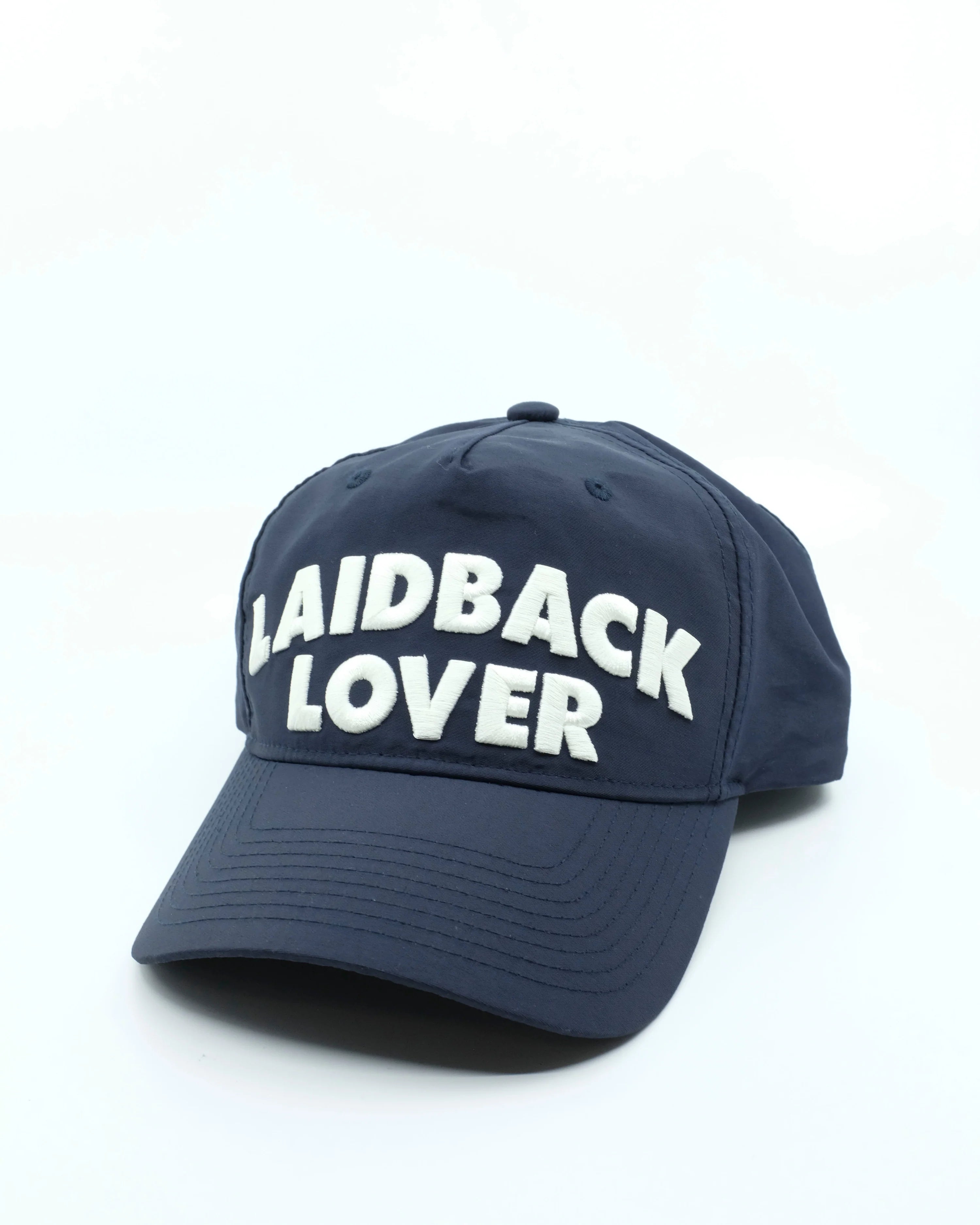 SECOND/LAYER Laidback Lover Cap Navy Blue Headwear Men