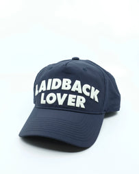 SECOND/LAYER Laidback Lover Cap Navy Blue Headwear Men